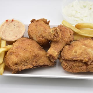4 Peices Leg & Thigh/fris/drink